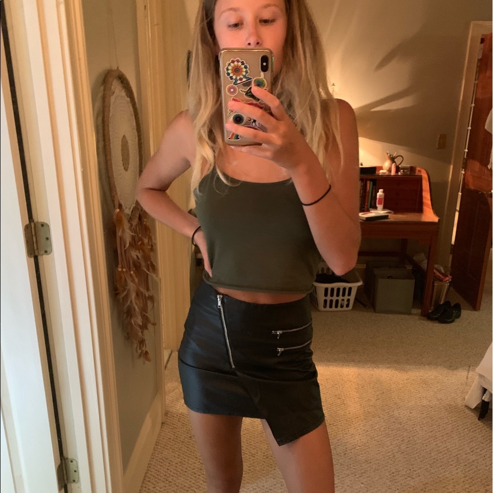 Leather skirt !!!!